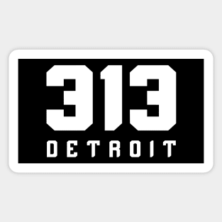 313 Detroit Sticker